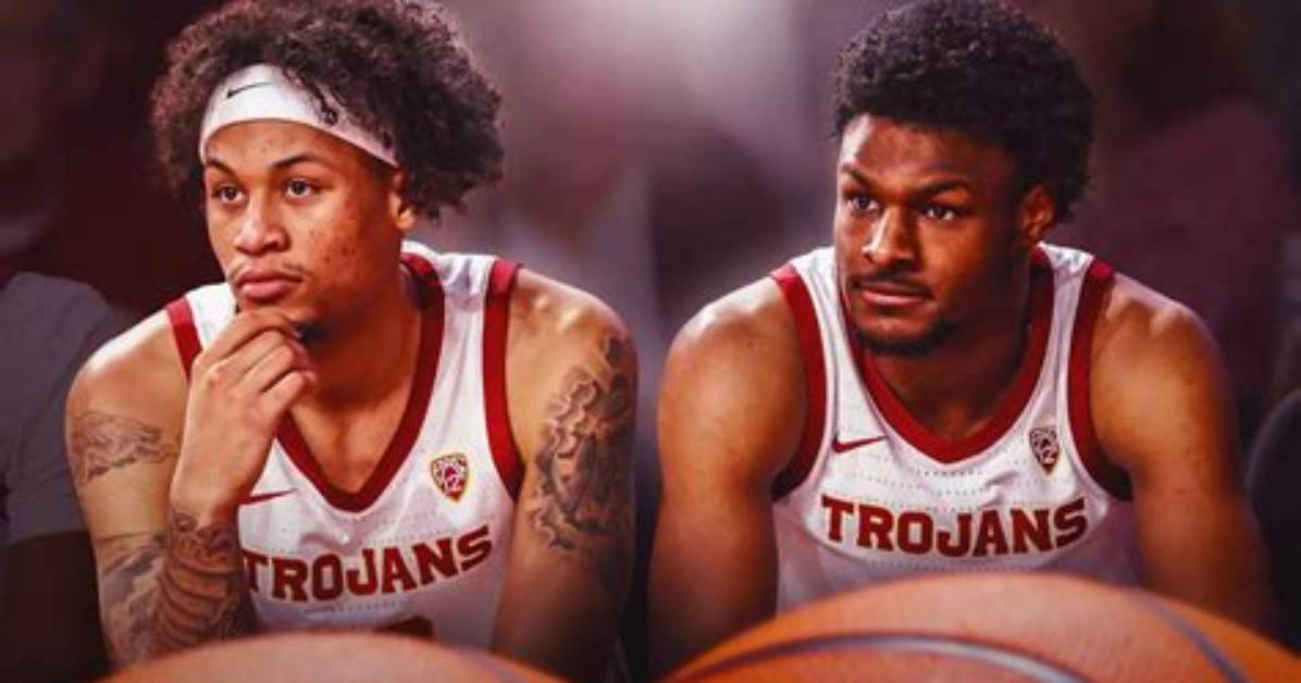 Usc Basketball's Dj Rodman Talks Playing with Bronny James