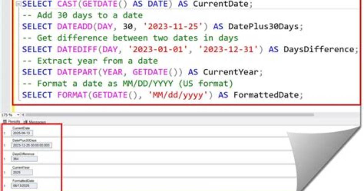 Use To_Date in Sql Server 2012