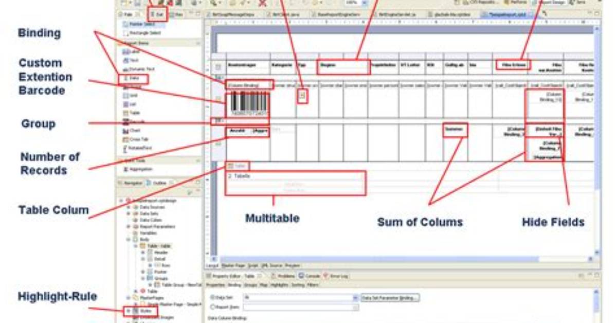 Using a Birt Editor to Create or Modify Web Reports - Documentation for Remedy Action Request System 18.05