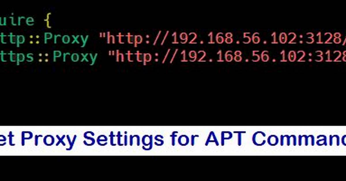 Using an Apt Proxy for Downloads During Installation