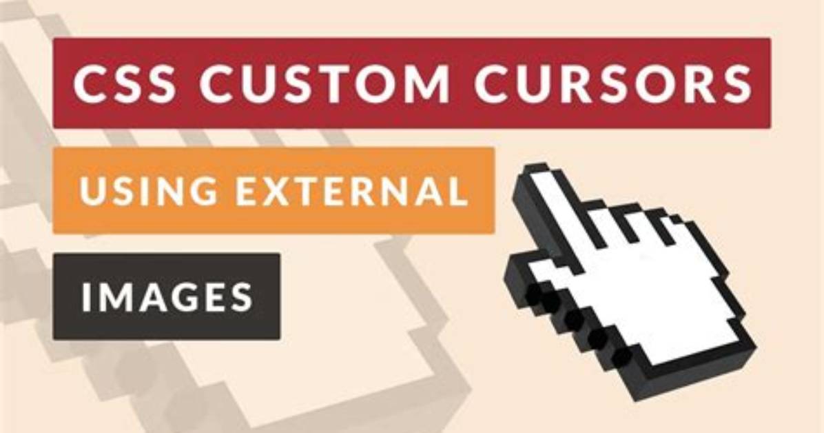 Using External Images for Css Custom Cursors