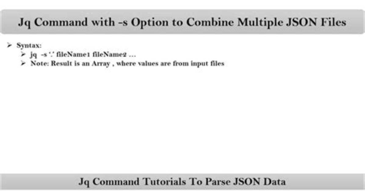 Using Jq to Parse and Display Multiple Fields in a Json Serially