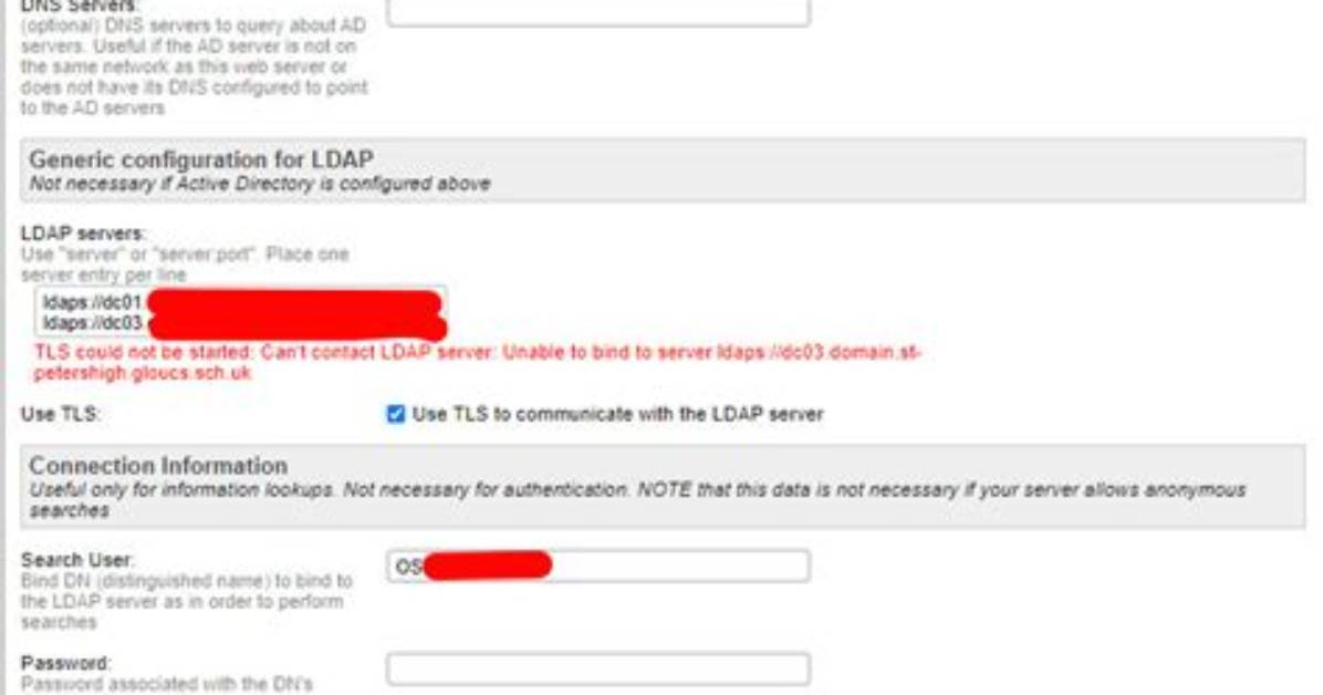 Using Ldapbind to Authenticate