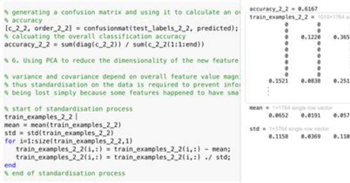 Using Mean Function in Matlab Yielding Different Results [Duplicate]