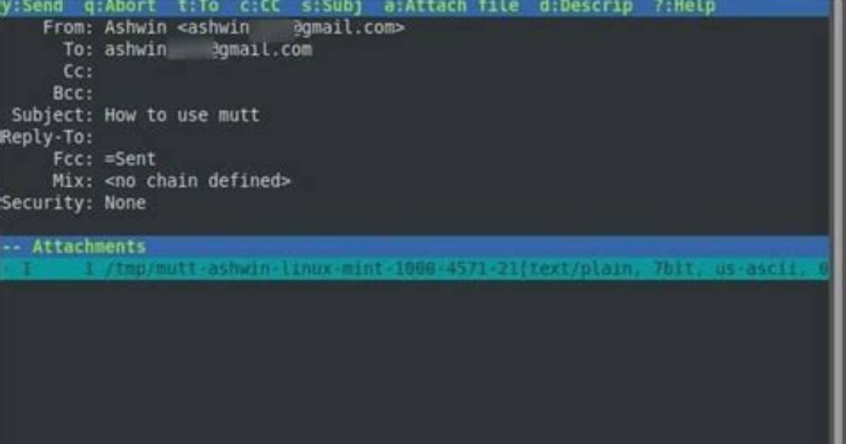 Using Mutt to Send Html Email with an Attachment