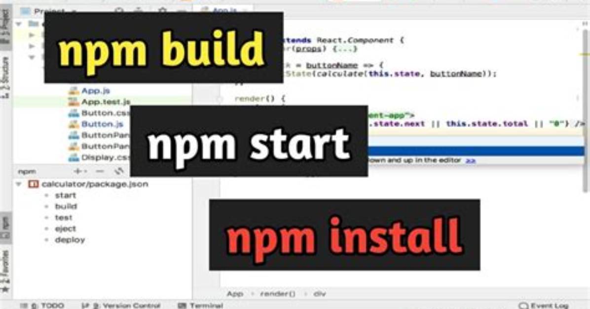 Using "Npm Run Build" Fails with "Npm Err! Missing Script: Build"