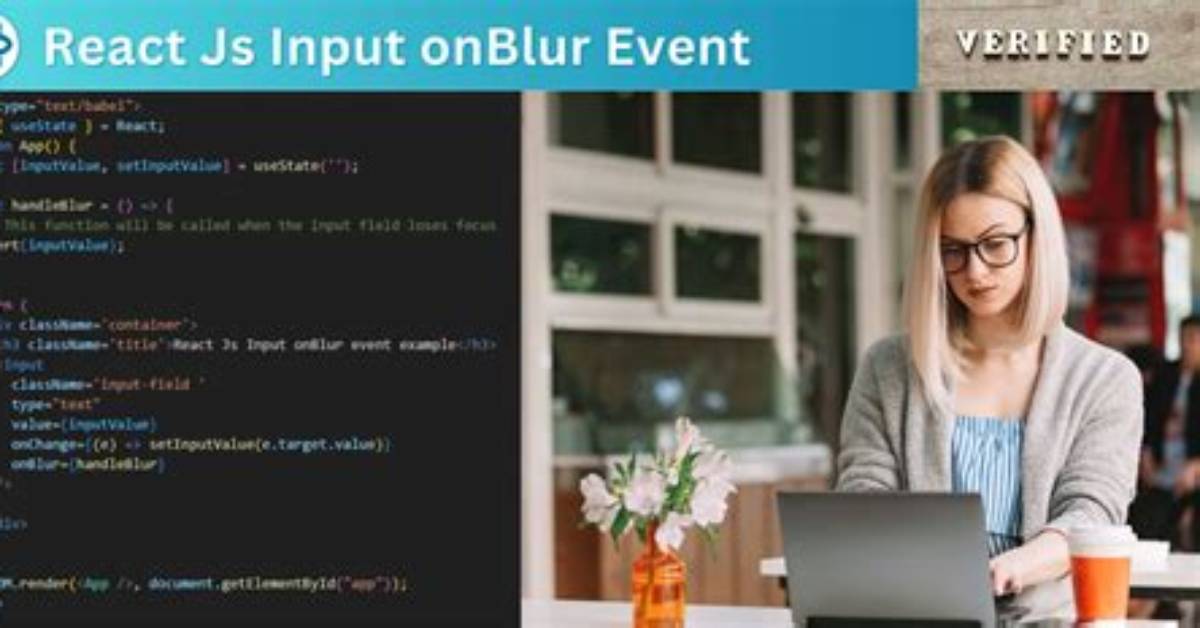 Using onBlur with Jsx and React