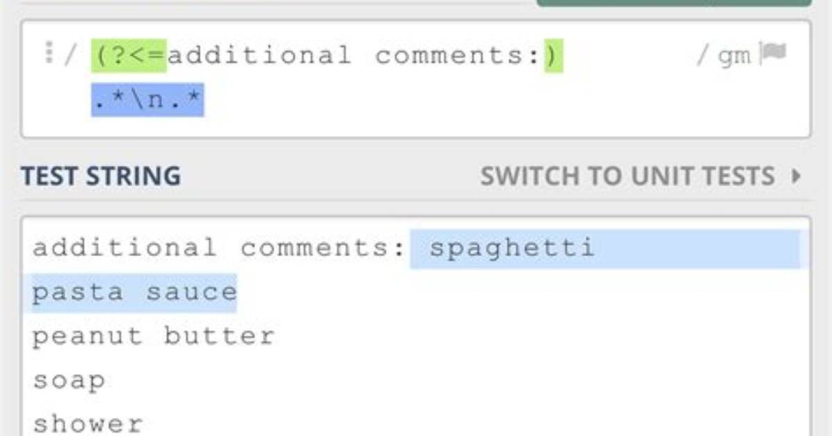 Using Perl Regex over Multiple Lines