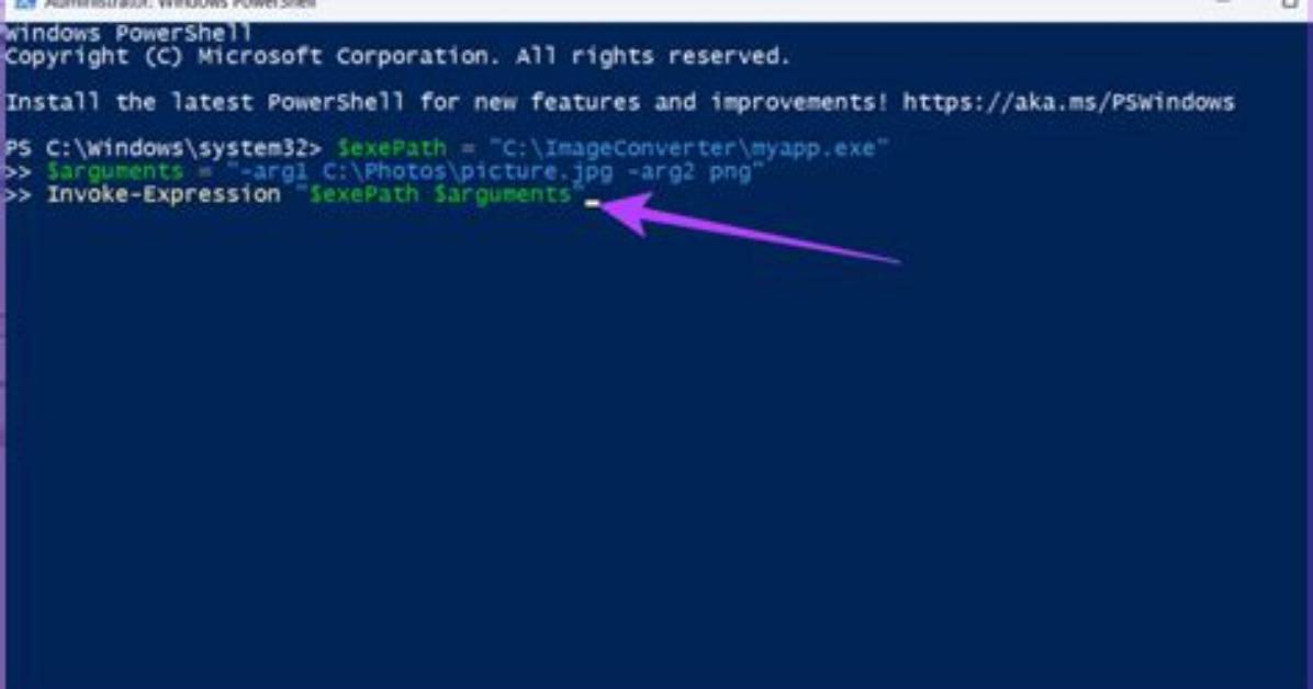 Using Powershell Invoke-Expression to Run Code Output