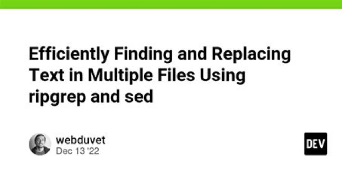 Using Sed to Search and Replace Text in Xml File