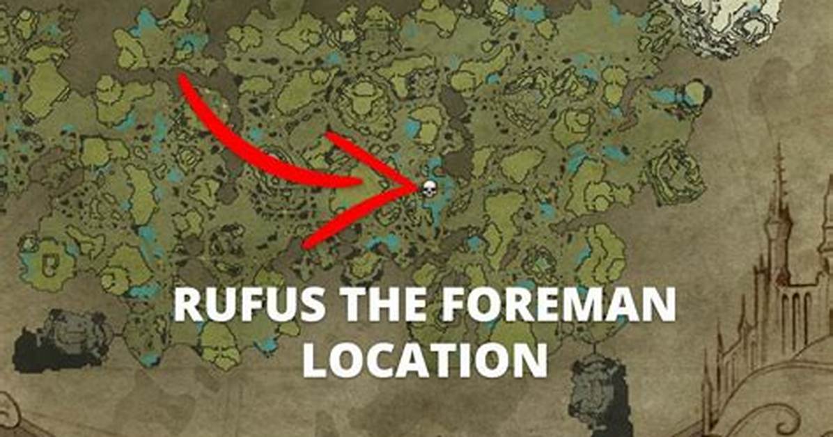 V Rising Rufus the Foreman Location & How to Find