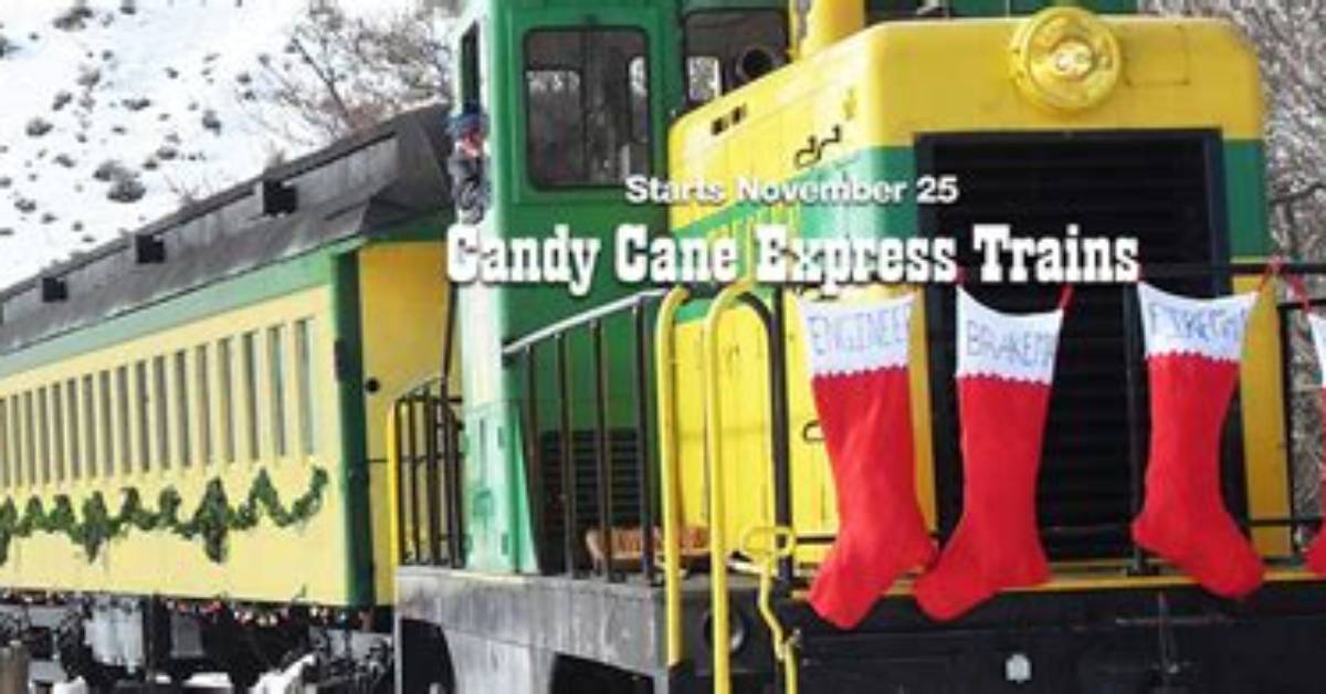 V&T Railroad's Candy Cane Express Train Is Back | News