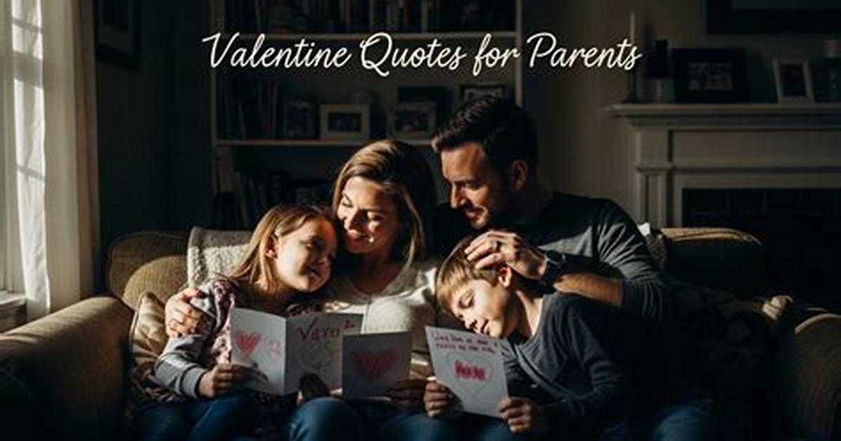 Valentine Quotes for Parents, Check These out | What Should I Write in My Parents Valentines Card?