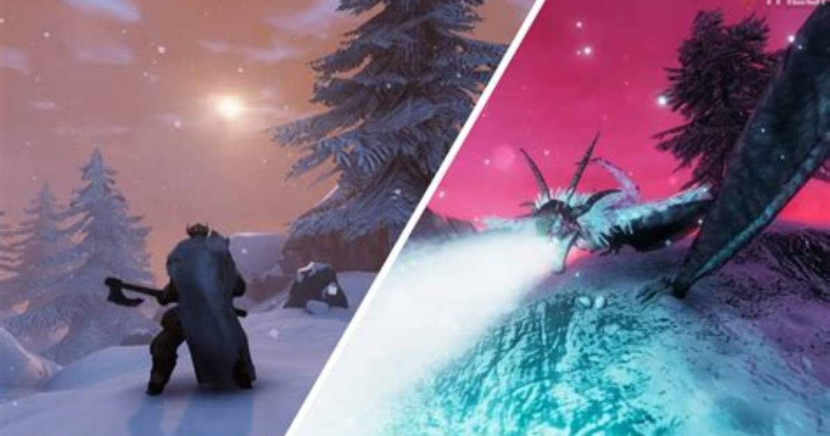 Valheim: How to Defeat Moder | Mountain Biome Dragon