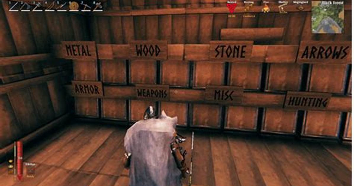 Valheim: How to Stack Chests
