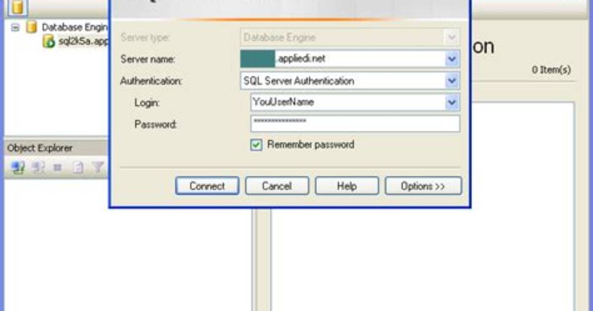 Validation of Ms Sql Server Login - Documentation for Bmc Patrol for Microsoft Sql Server 9.6