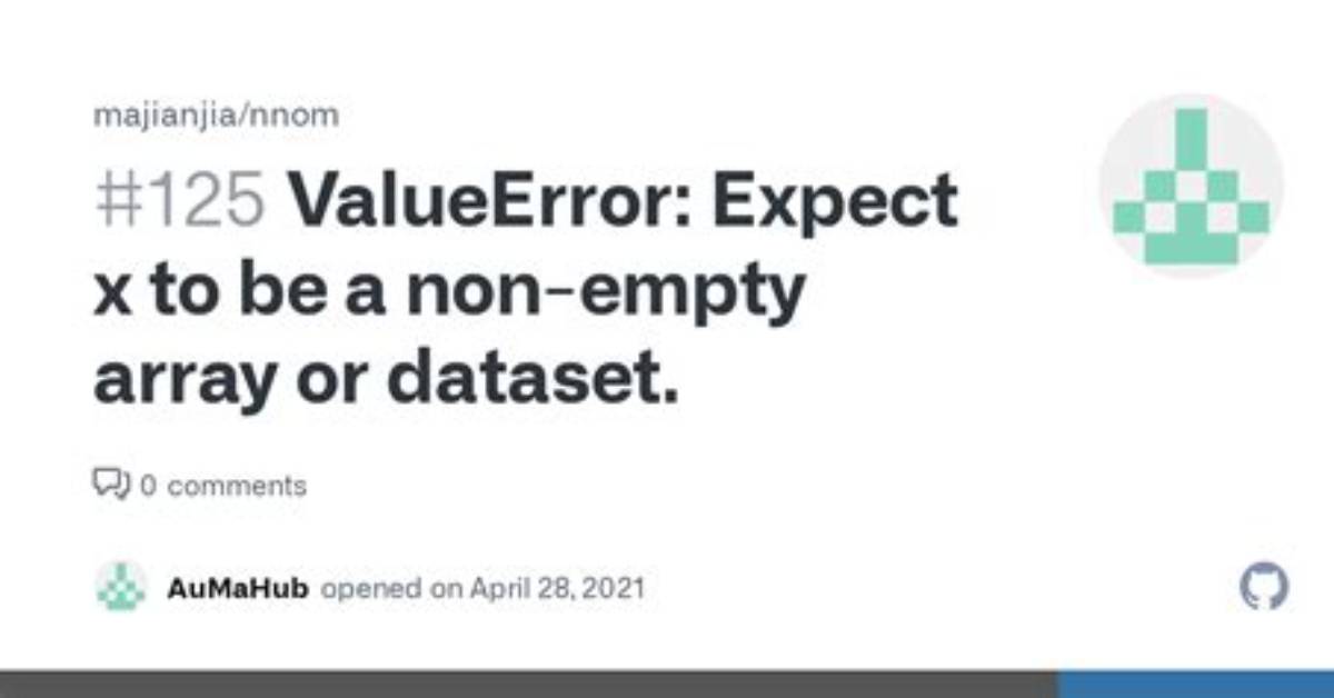 Valueerror: Expect X to Be a Non-Empty Array or Dataset (Tensor Flow Lite Model Maker on Collab)