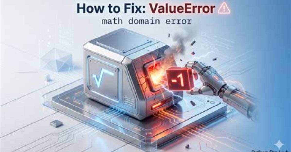 Valueerror: Math Domain Error