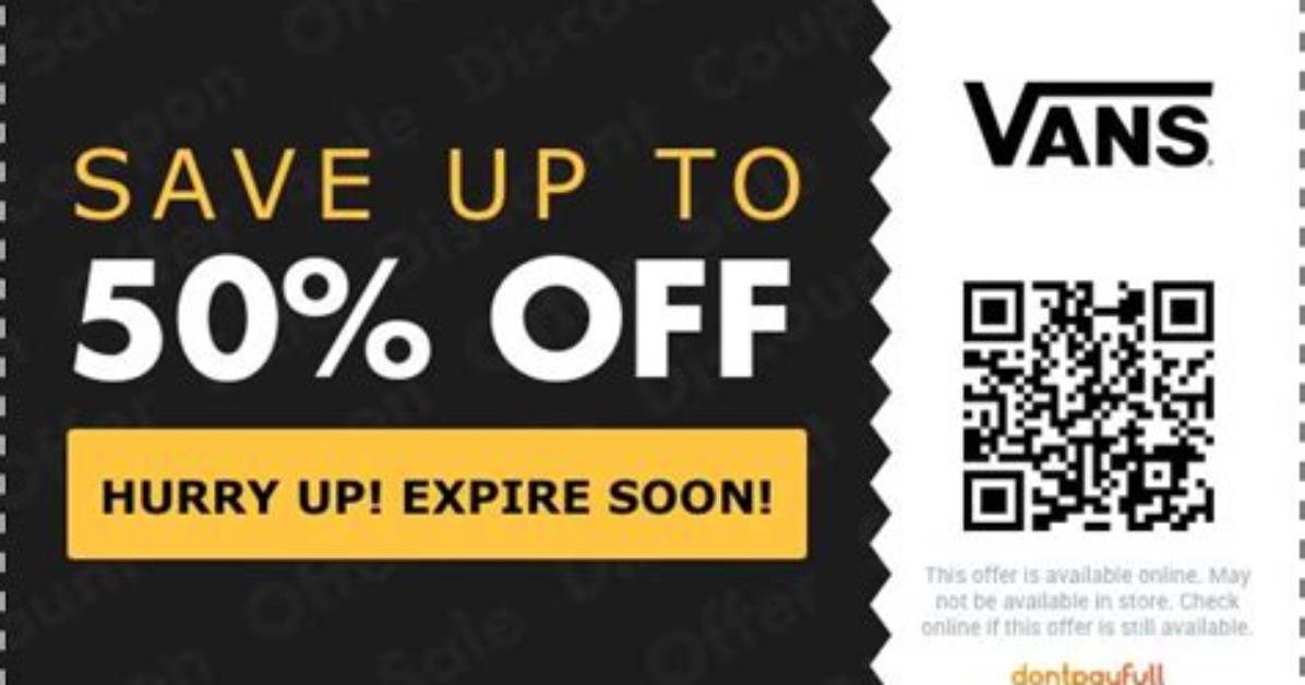 Vans Discount Code, Do Vans Have Student Discount?