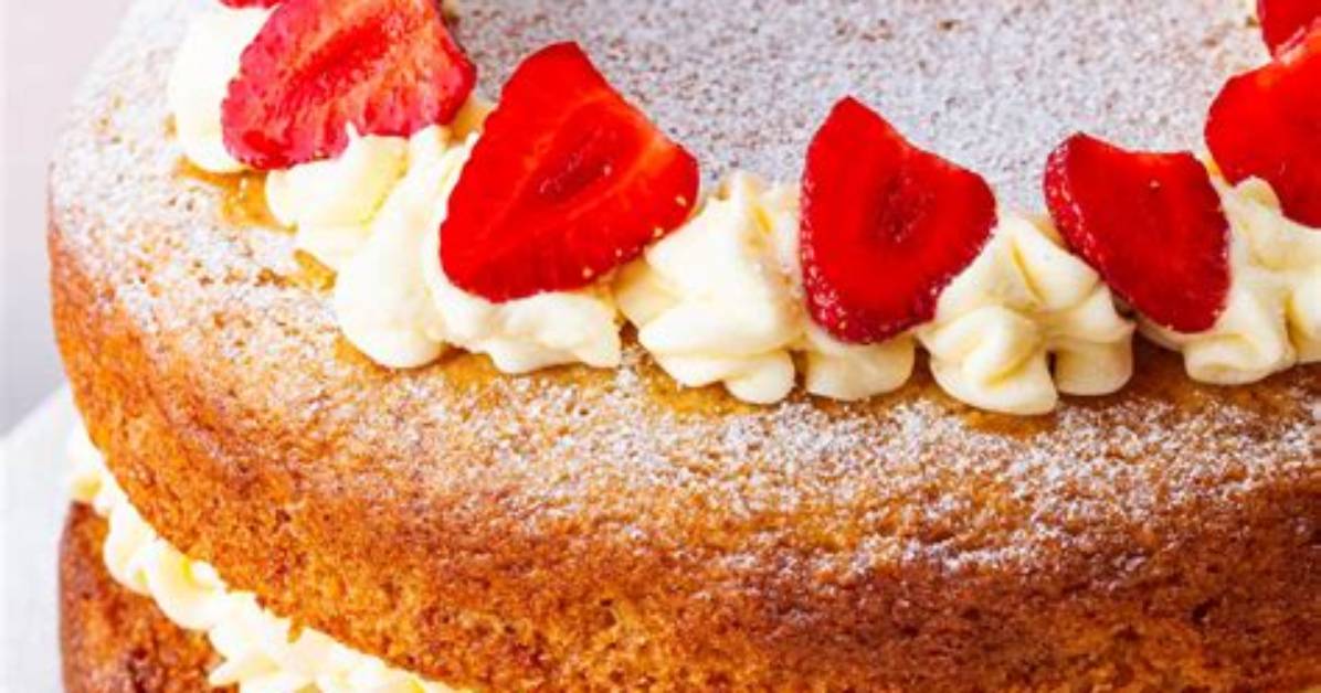 Vegan Victoria Sponge Recipe