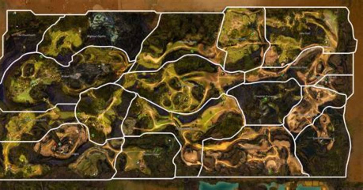 Verdant Brink Map Guild Wars 2