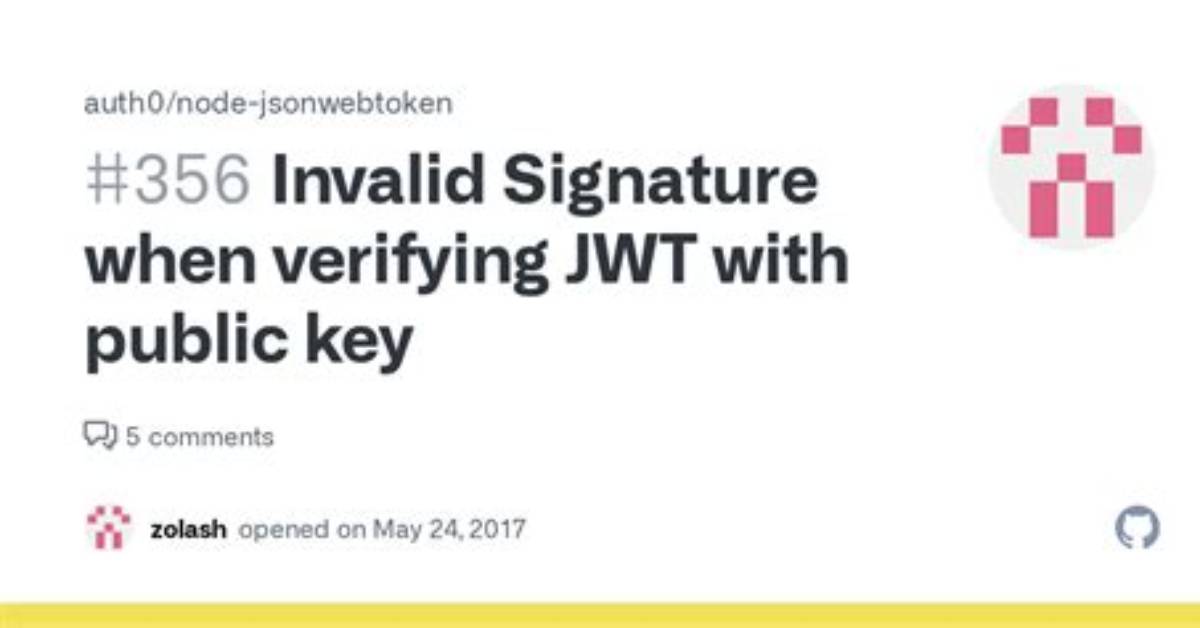Verifying Auth0 Jwt Throws Invalid Algorigthm