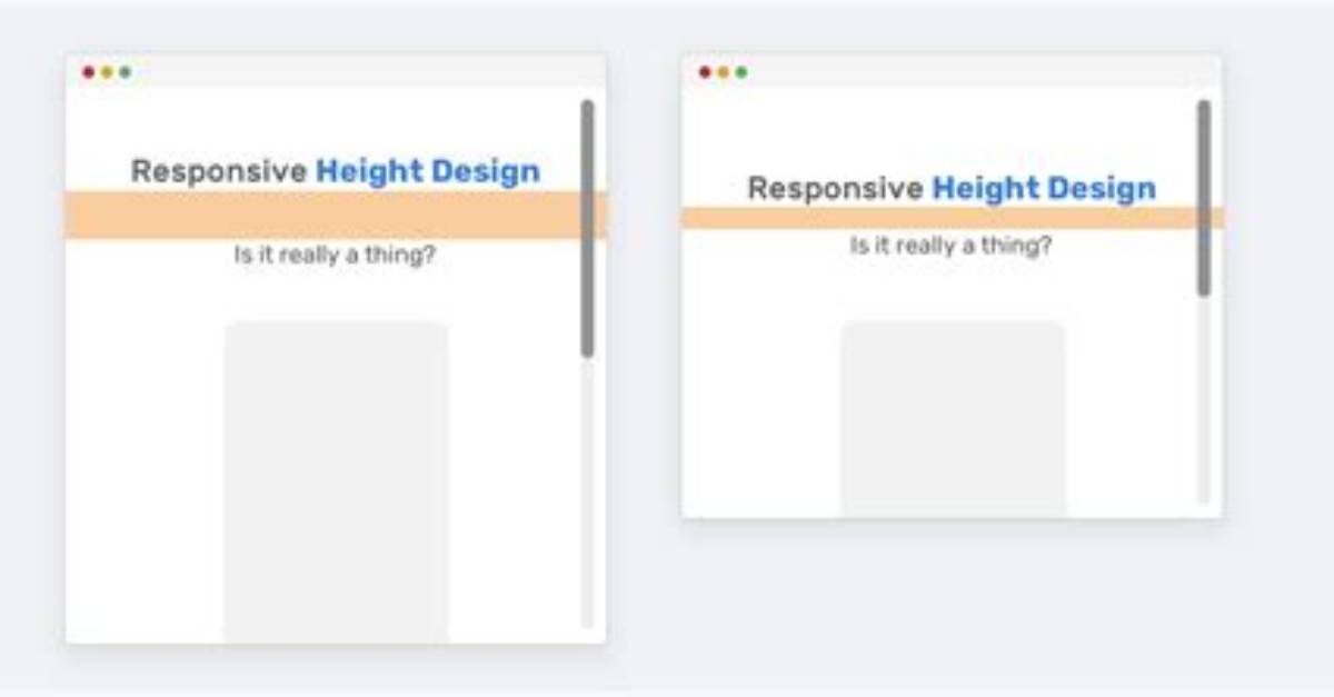 Vertical Responsive Height