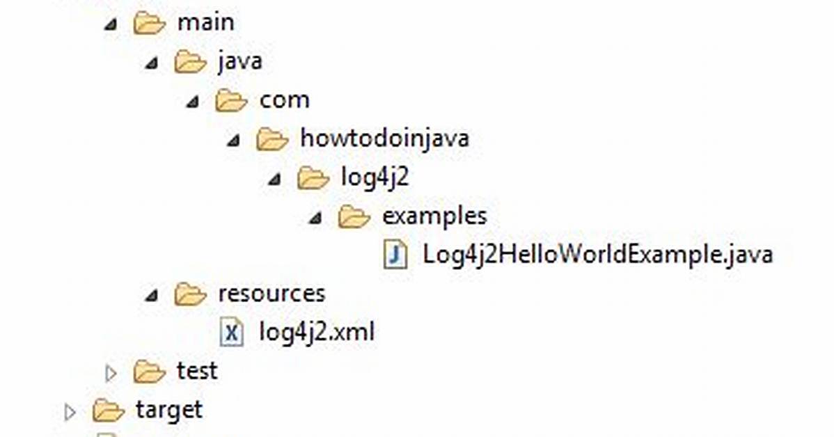 Very Simple Log4J2 Xml Configuration File Using Console and File Appender