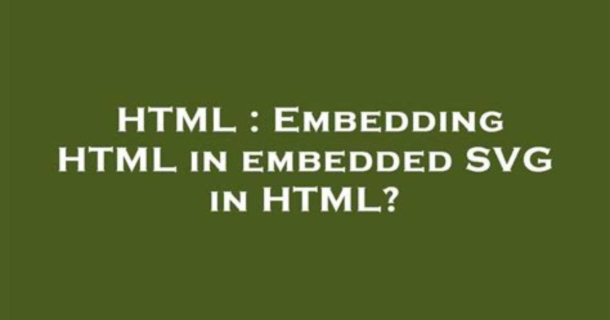 Video Embedded into Html Doesn't Play