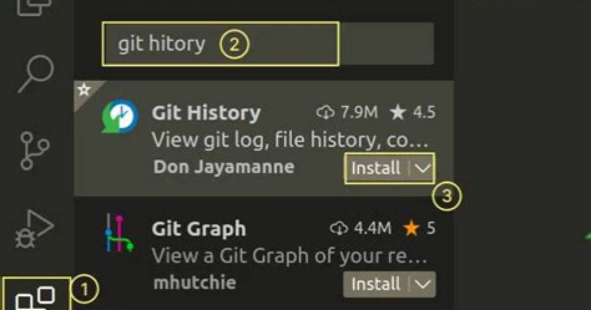 View Git History for Folder