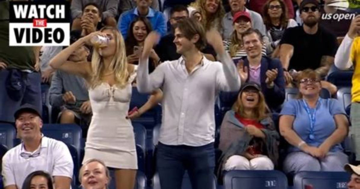 Viral Us Open Beer Girl