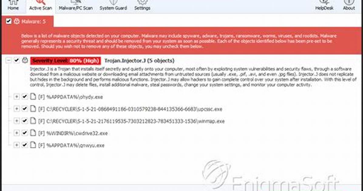 Virtool: Win32/Injector