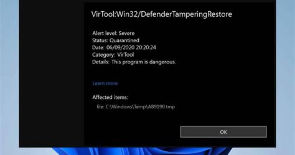 Virtool: Win32/Ymacco. Aa0E