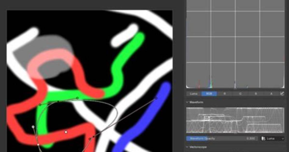 Visualise Histogram Movement in Blender