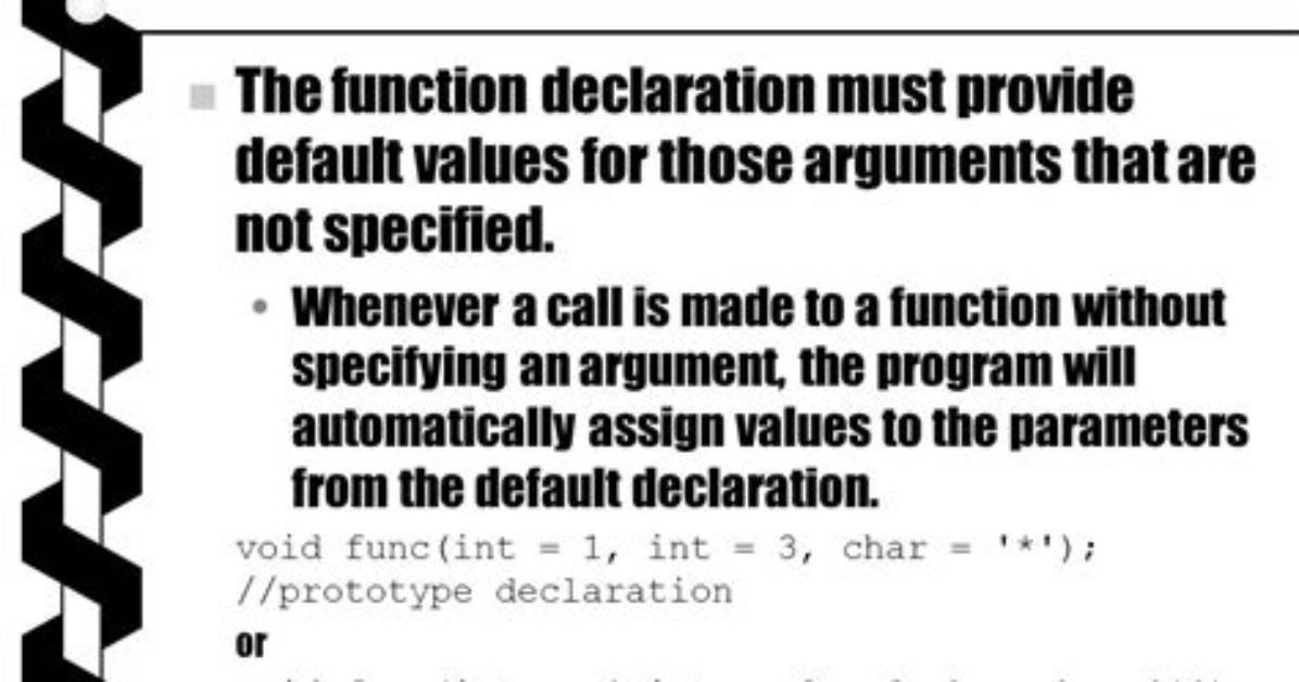 Void Func Without Arguments