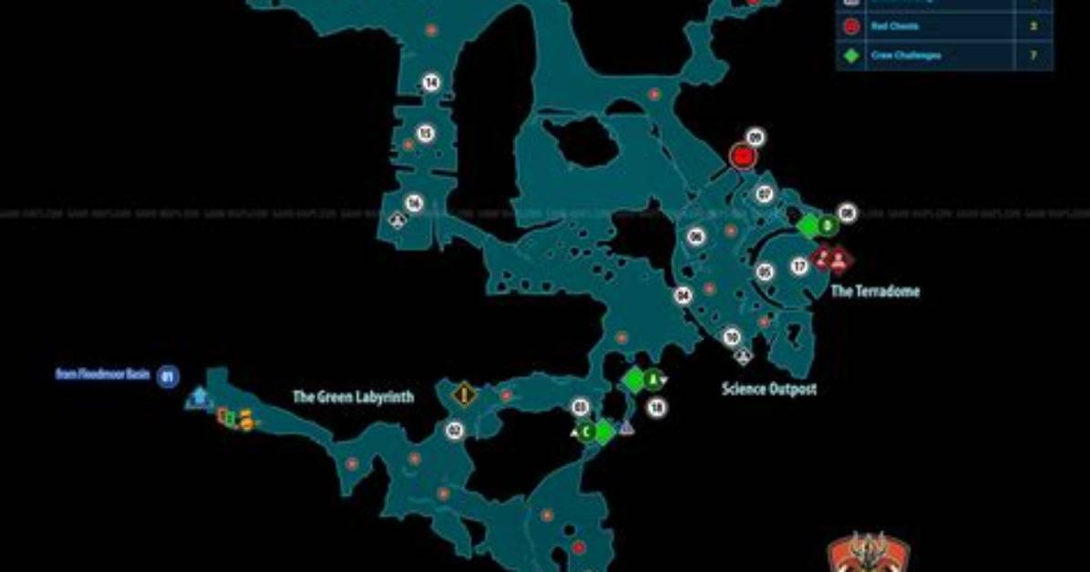 Voracious Canopy Map for Borderlands 3
