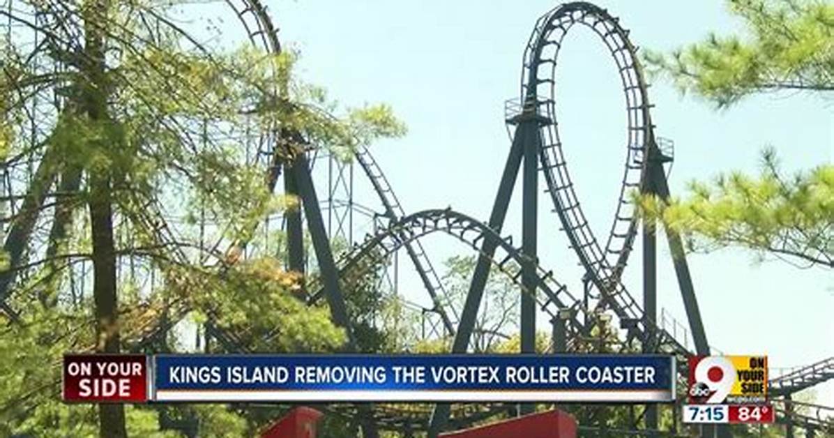 Vortex Roller Coaster at Kings Island Closing After 33 Year's