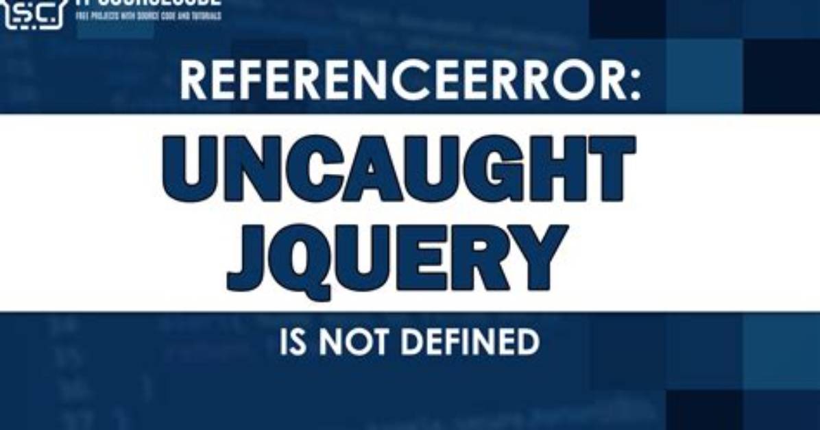 Vue Js - Getting Uncaught Referenceerror: jQuery Is Not Defined