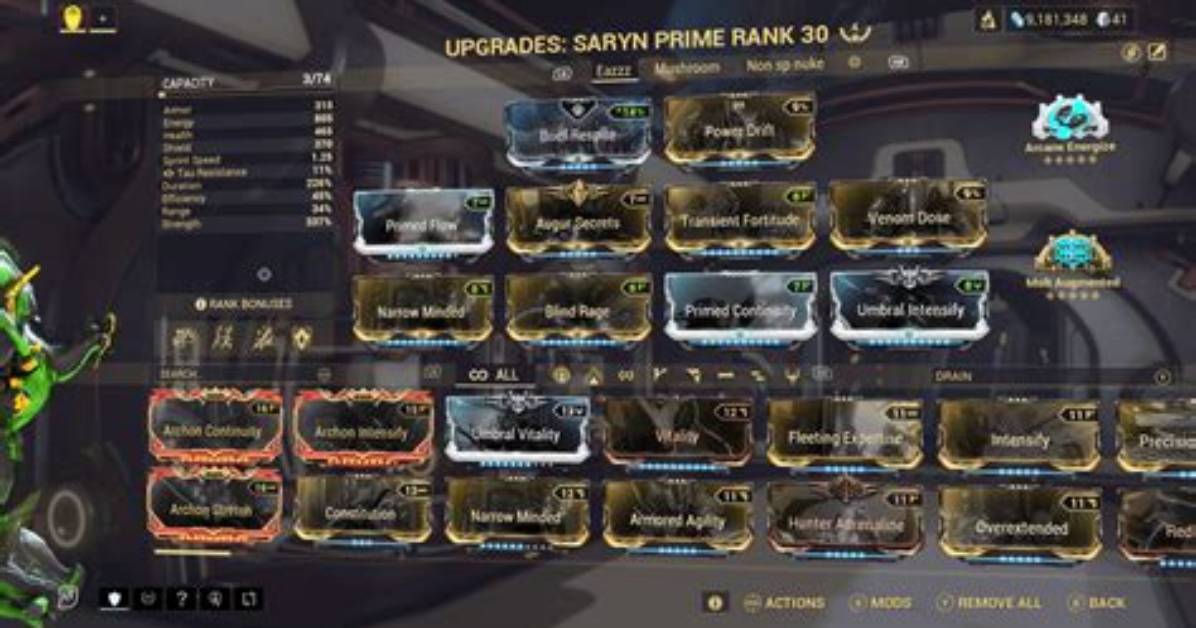 Warframe Saryn Build 2023 Guide