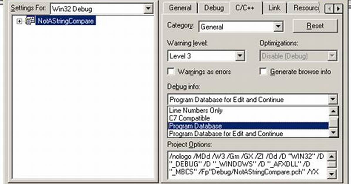 Warning: Comparison with String Literals Results in Unspecified Behaviour