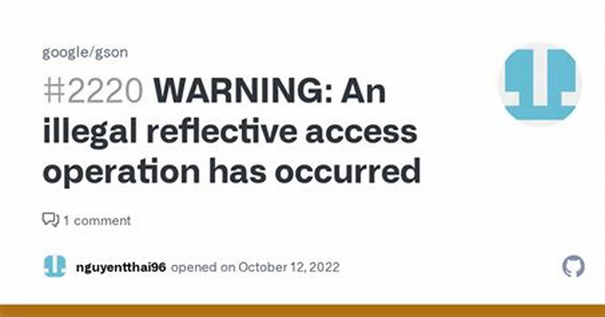 Warning on Illegal Reflective Access by Com. Fasterxml. Jackson. Databind. Util. Classutil