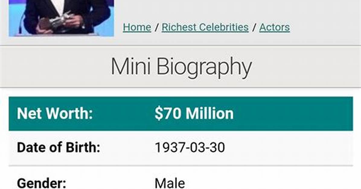 Warren Beatty Net Worth