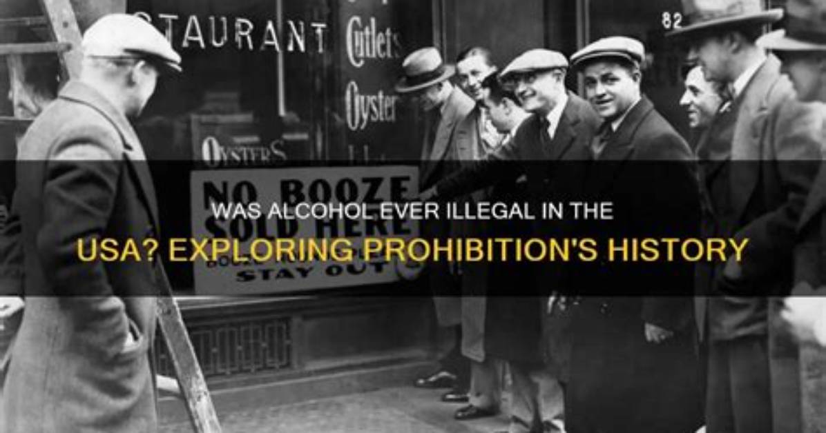 Was Alcohol Ever Illegal?