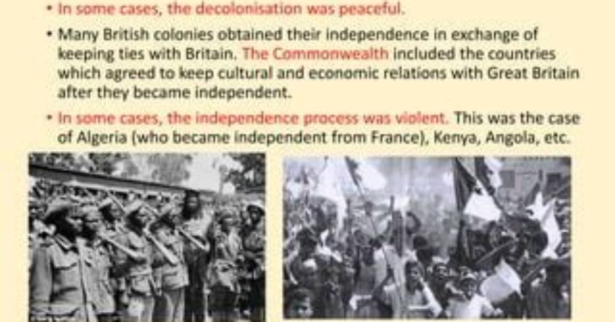 Was British Decolonisation Peaceful?