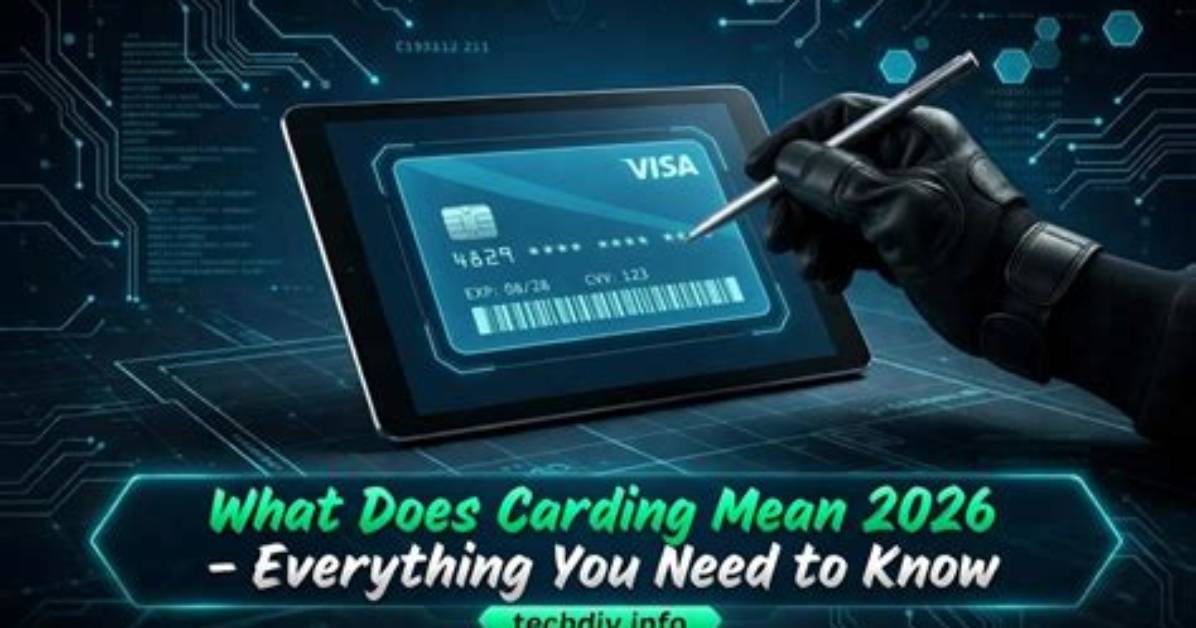 Was Does Carding Mean?