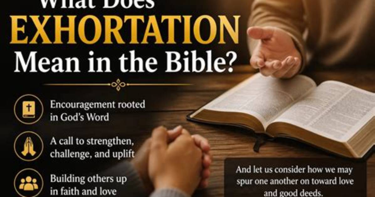 Was Does Exhortation Mean?