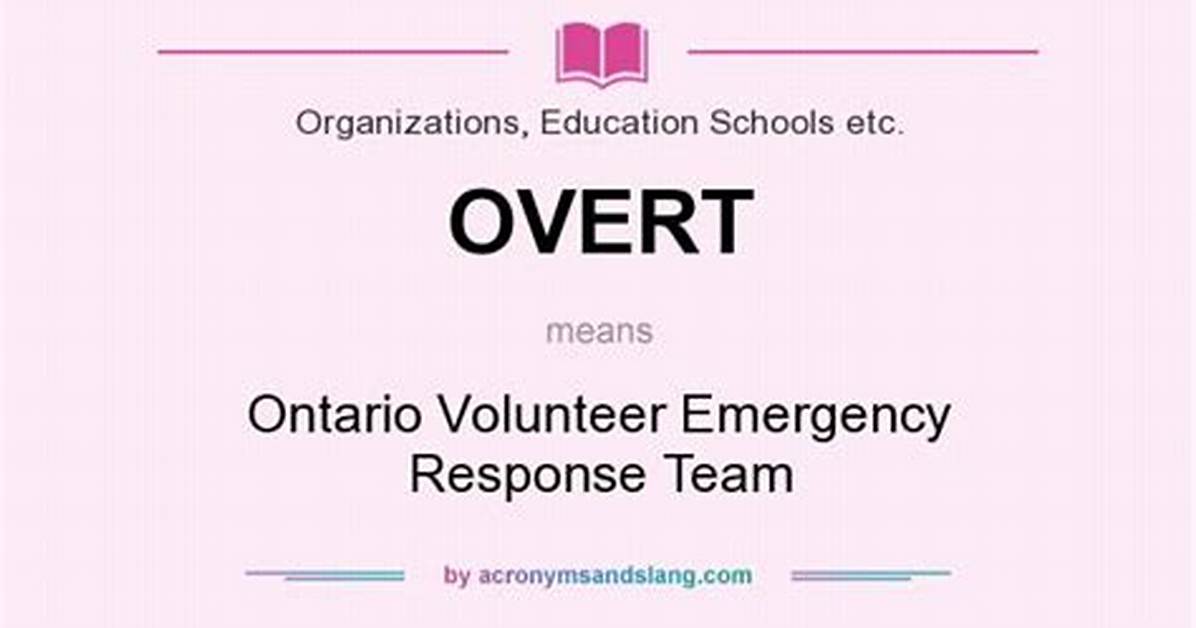 Was Does Overt Mean?