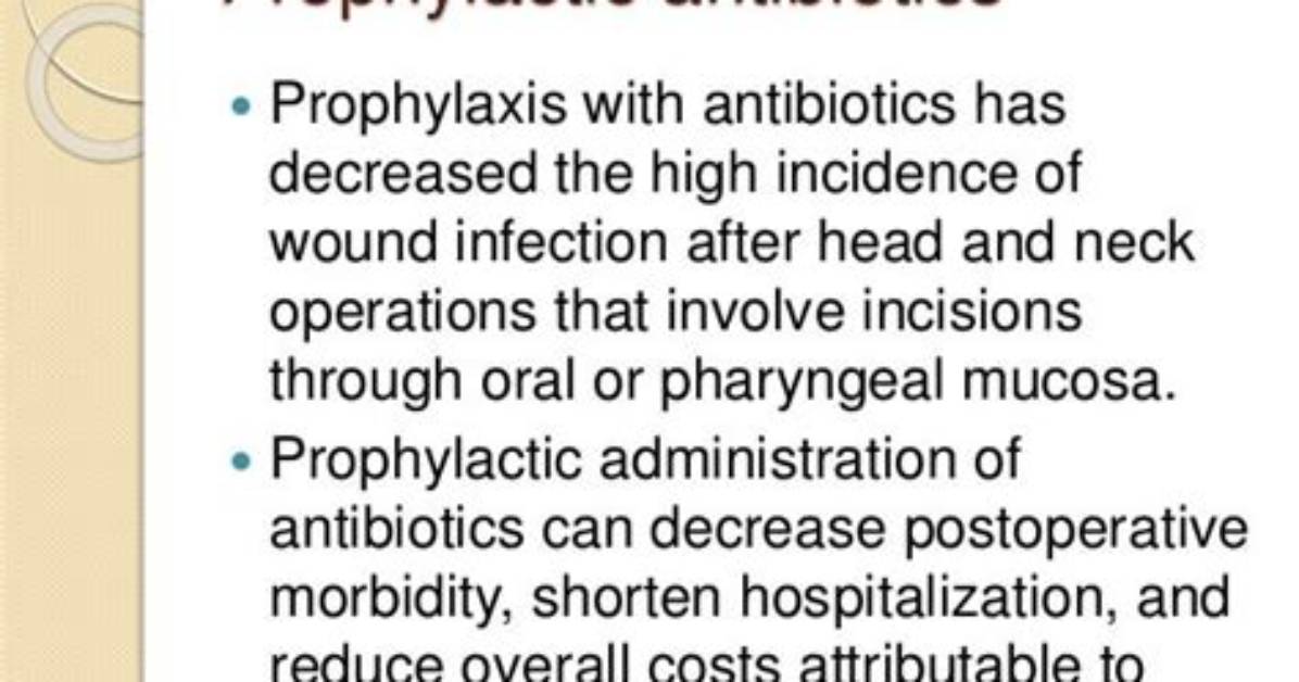 Was Does Prophylactic Mean?