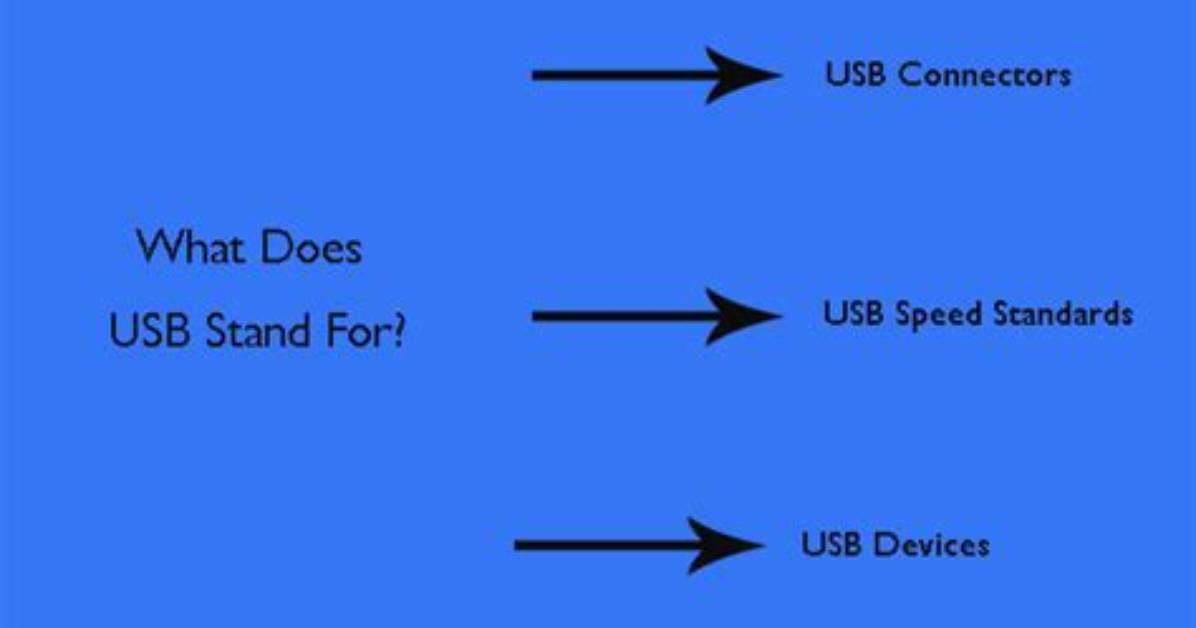 Was Does Usb Stand for?
