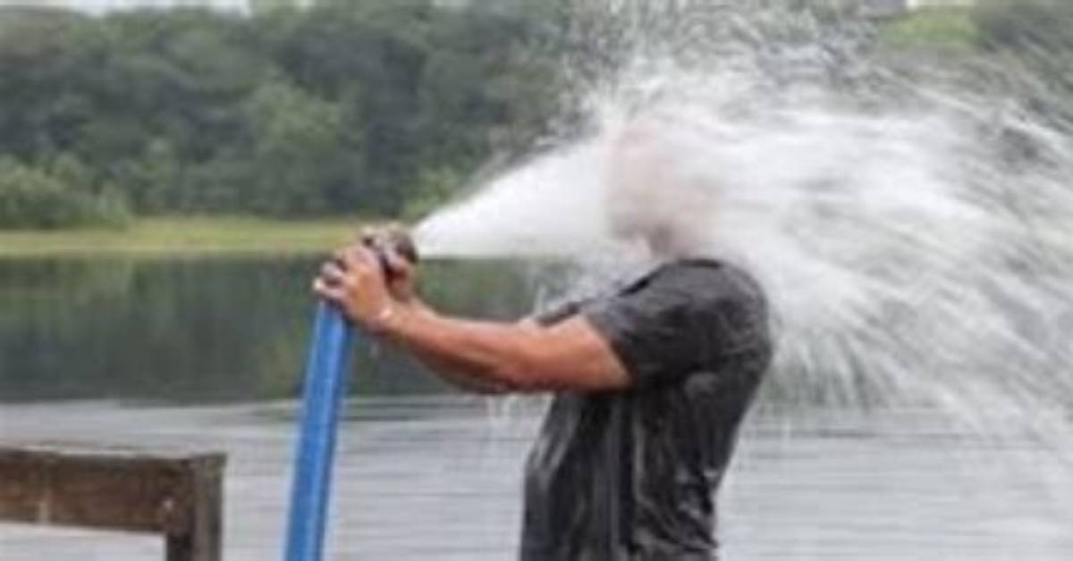 Was Drinking from a Fire Hose?